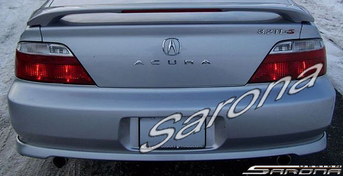 Custom Acura TL  Sedan Rear Add-on Lip (1999 - 2003) - $425.00 (Part #AC-002-RA)